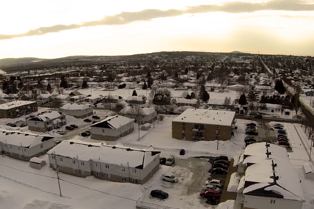 Jour #6 - Loretteville  vol d'oiseau