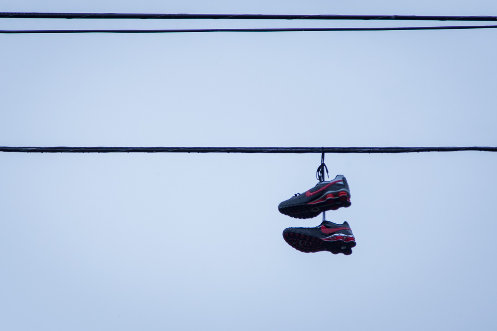 Jour #170 - Shoes tossing