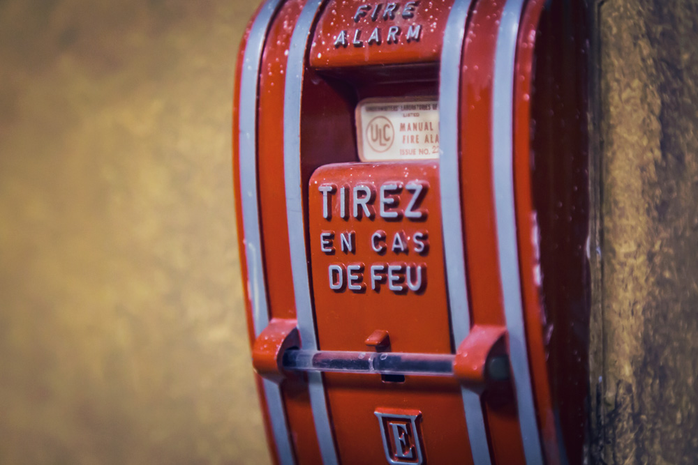 Jour #237 - Alarme incendie