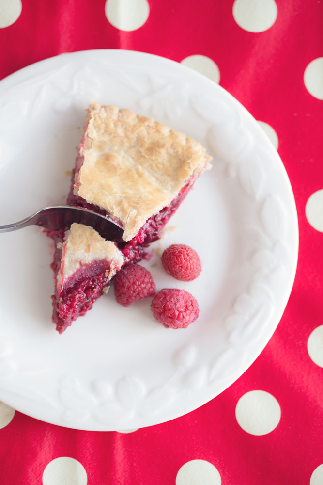 Jour #352 - Tarte aux framboises