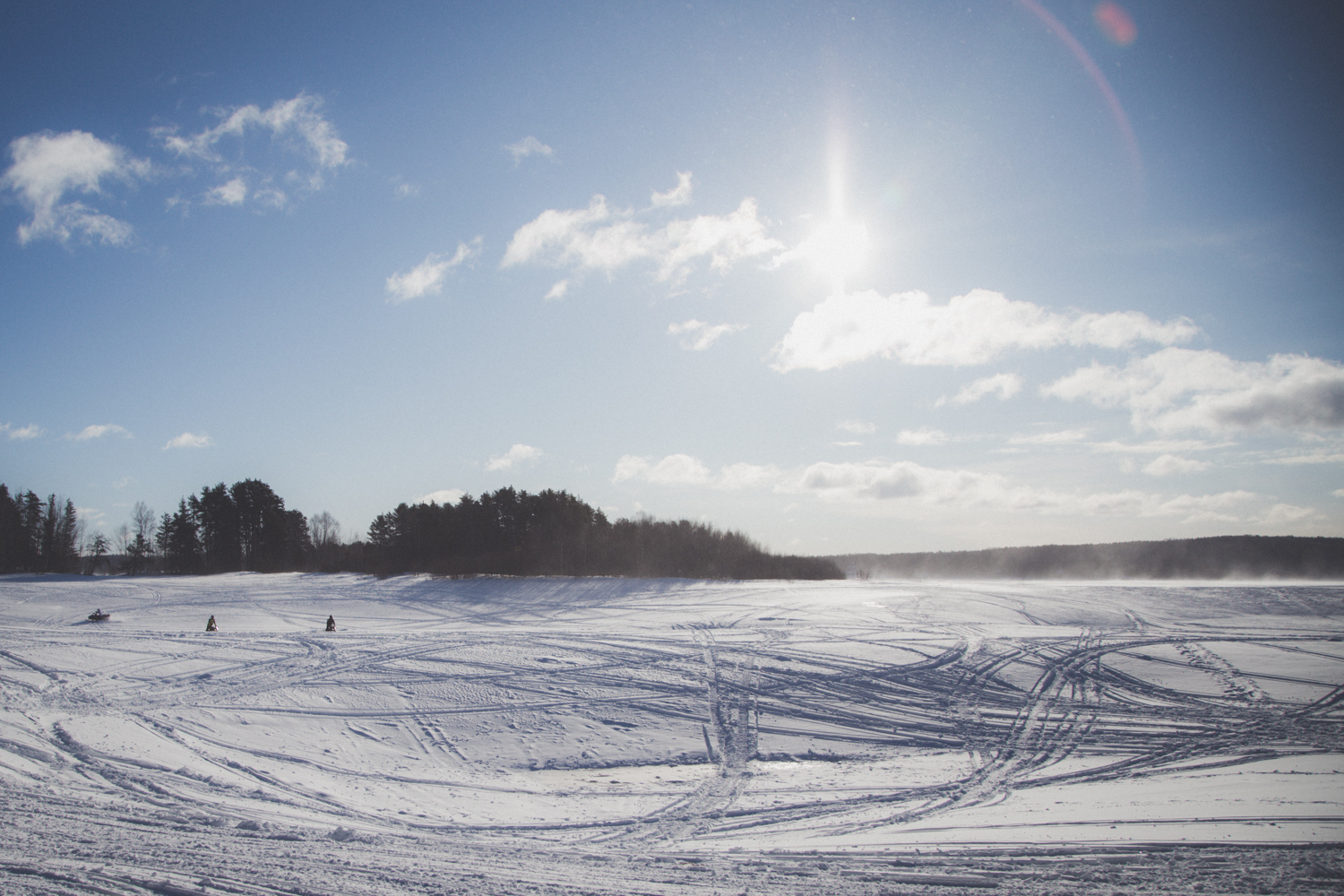 En plein hiver